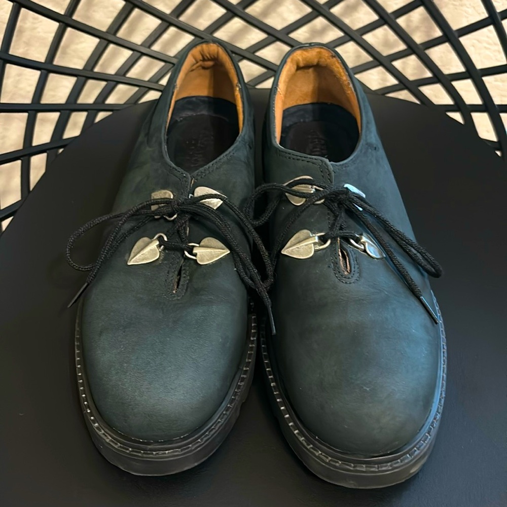 Santana Canada Dark Teal Lace-Up Sneakers